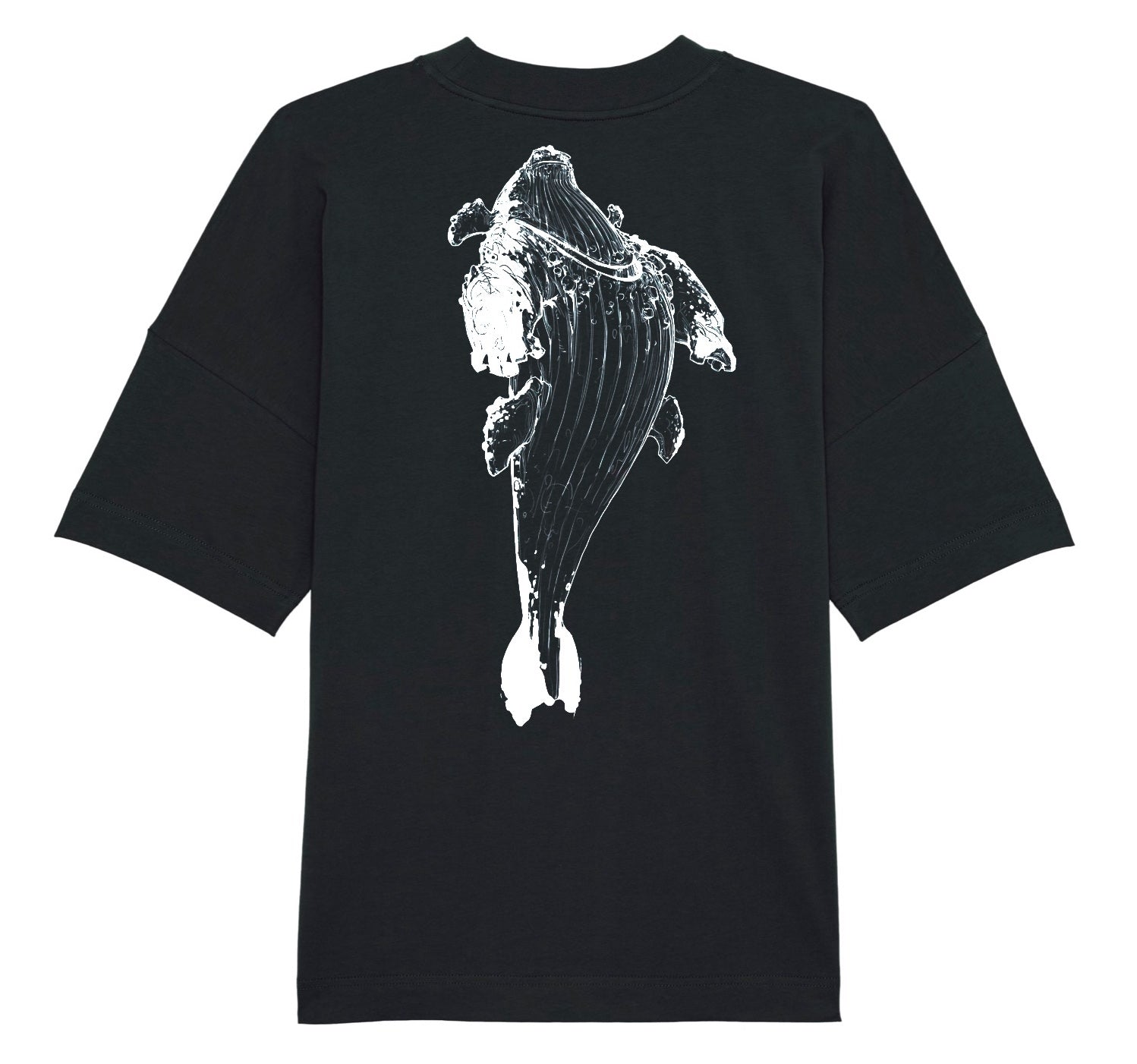 Whale King - Oversized Tee